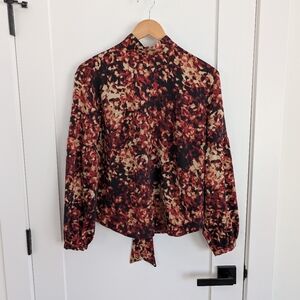 ✨4 for 12 Prologue Tie-Neck Blouse  Size Small